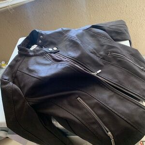 Woman or man Leather coat